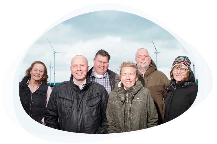 Das Team von Windstärke Nord